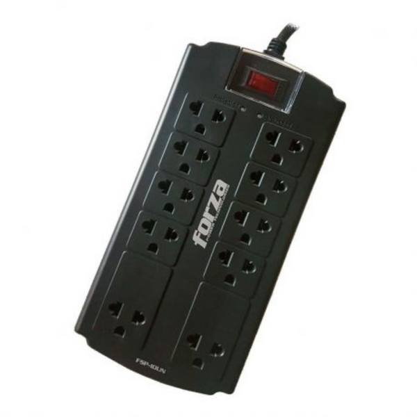 Forza FSP-10UN Surge Protector 110/240V 1080J 10-Univ NEMA