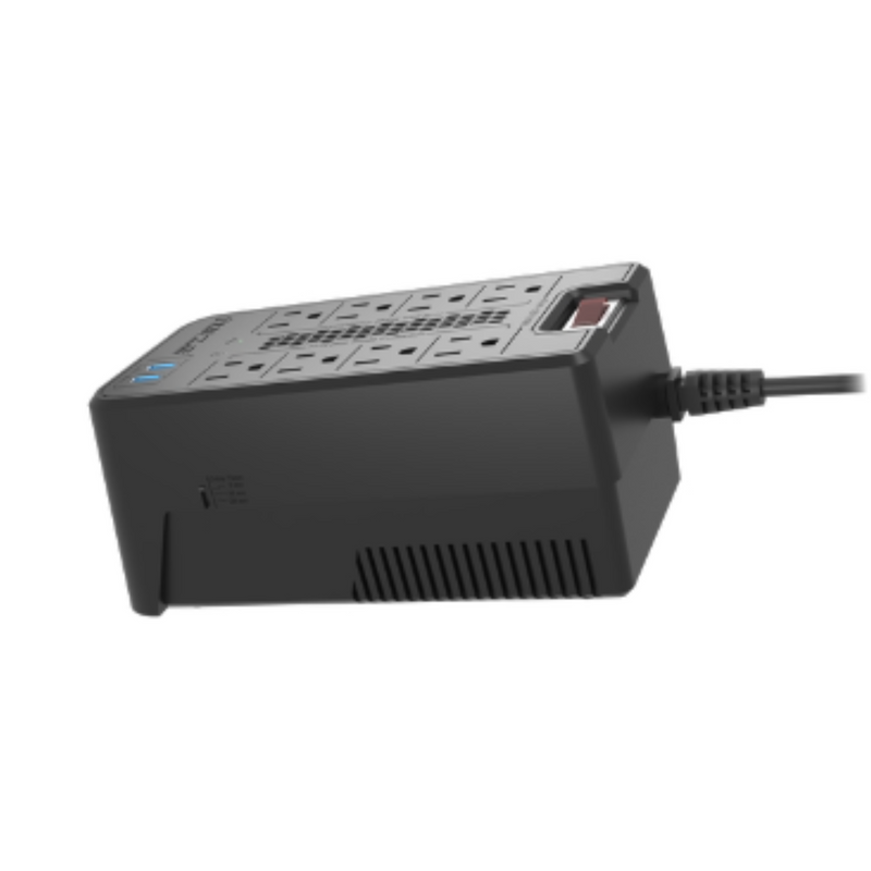 Forza FVR-1221USB Regulador de voltaje 1200VA/600W 120V 8-NEMA 2USB