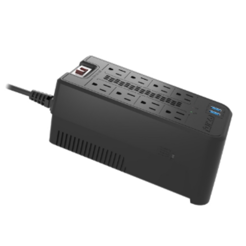 Forza FVR-1221USB Regulador de voltaje 1200VA/600W 120V 8-NEMA 2USB