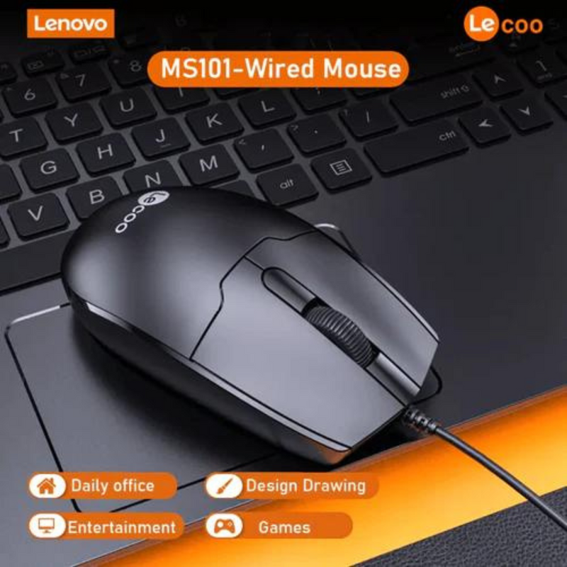 Mouse Leeco cableado USB