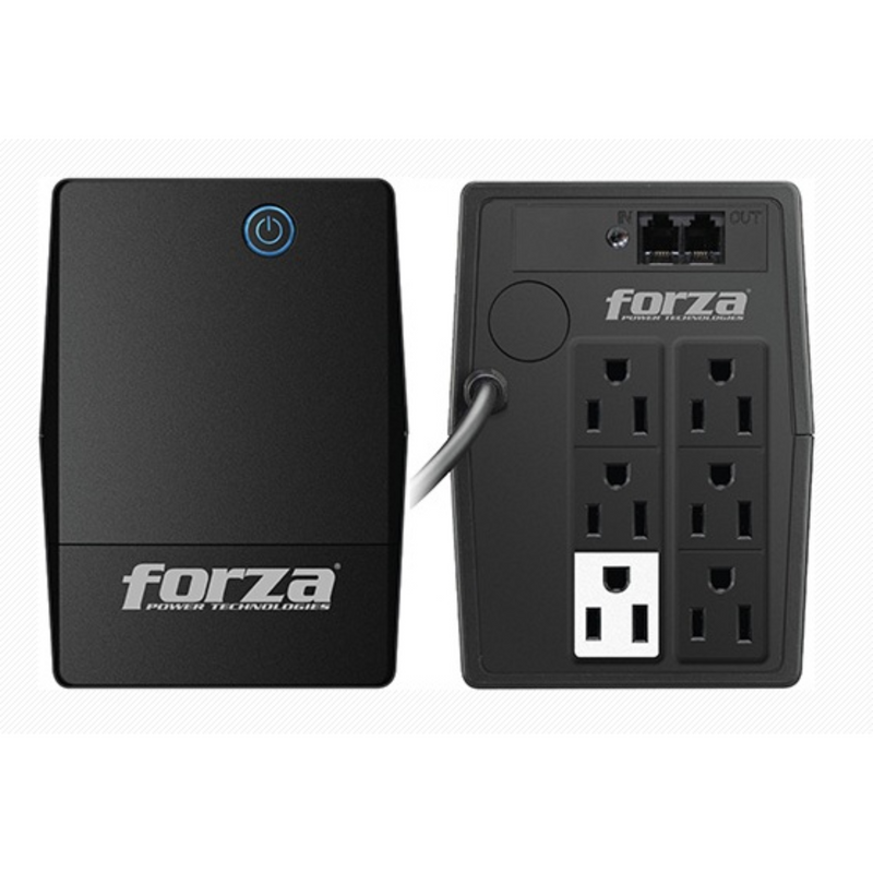 Forza NT-751 UPS 750VA/375W 120V 6-NEMA RJ11 45-65Hz