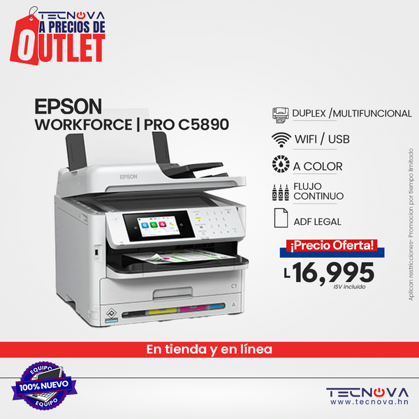 Epson Impresora WorkForce Pro C5890