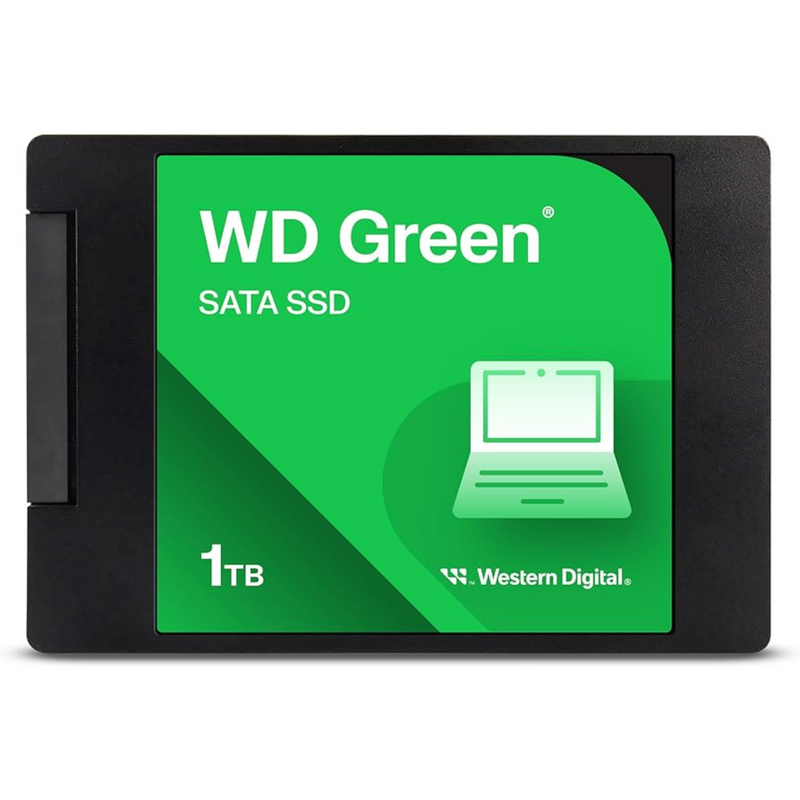 Western Digital Disco Duro 1TB Green PC SSD SATA III 6GB/s 550MB/s 7mm