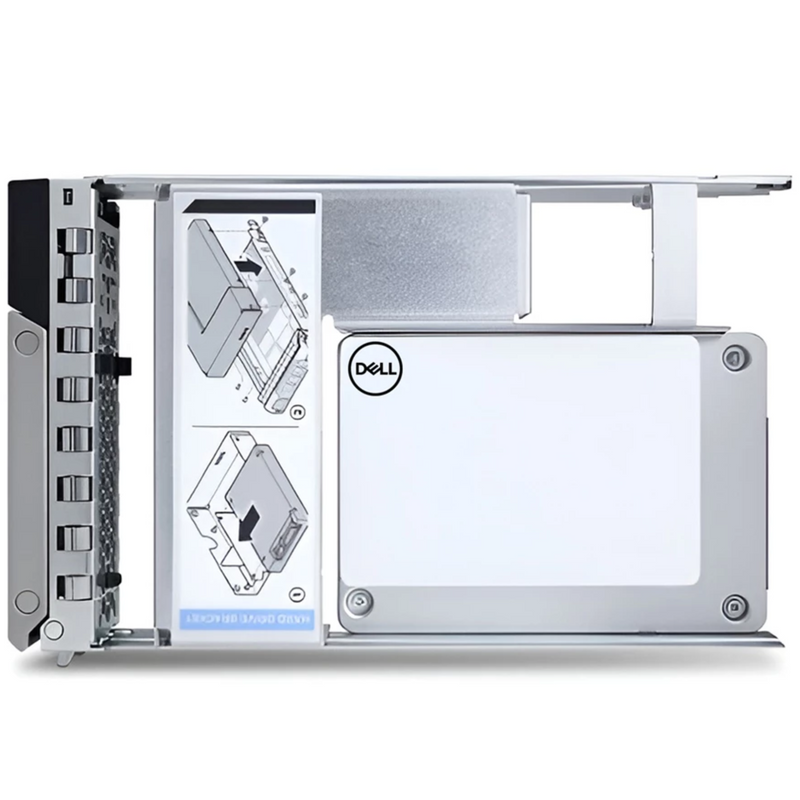 Dell 960GB SSD SATA Lectura Intensiva 6Gb/s 512e 2.5" amb 3.5" Operador Híbrido, Conectable En Caliente, S4520