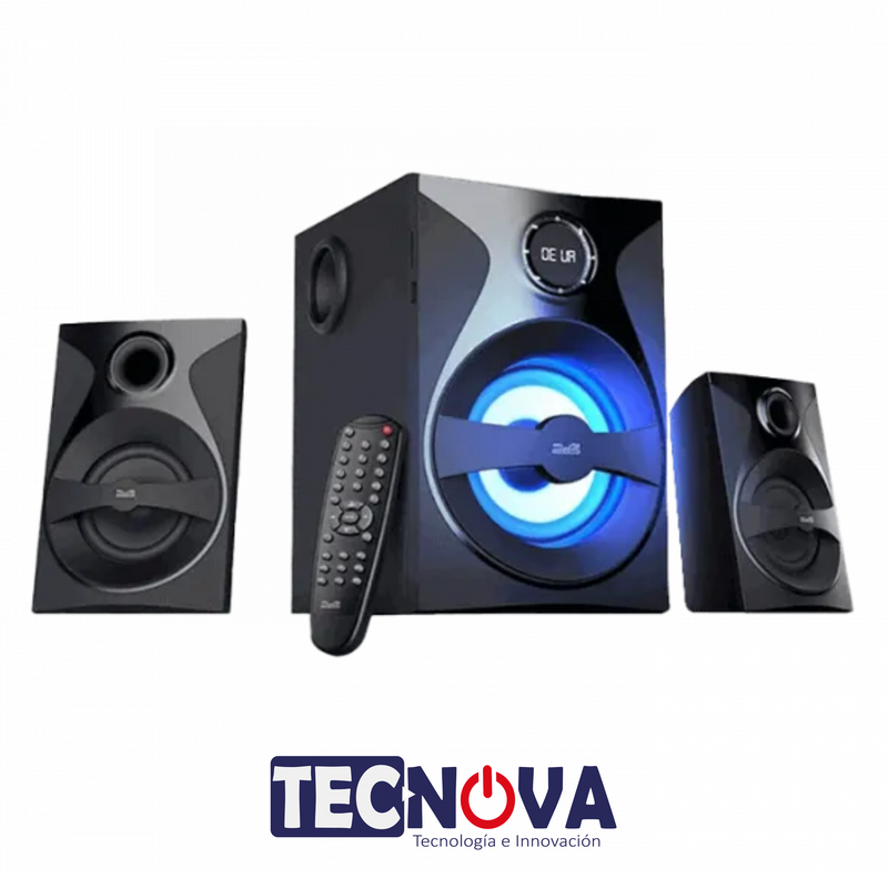 Parlantes 2.1 inalámbrico KWS-640 56W