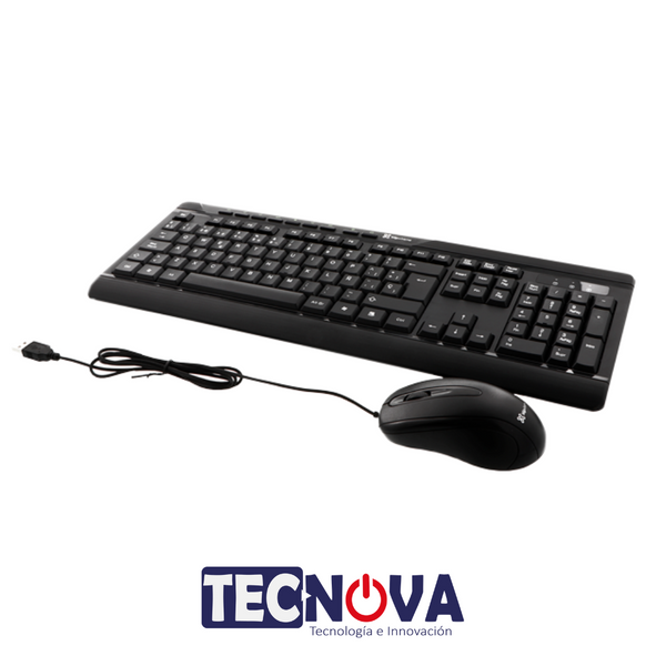 Combo Teclado - Mouse KCK-251S en español